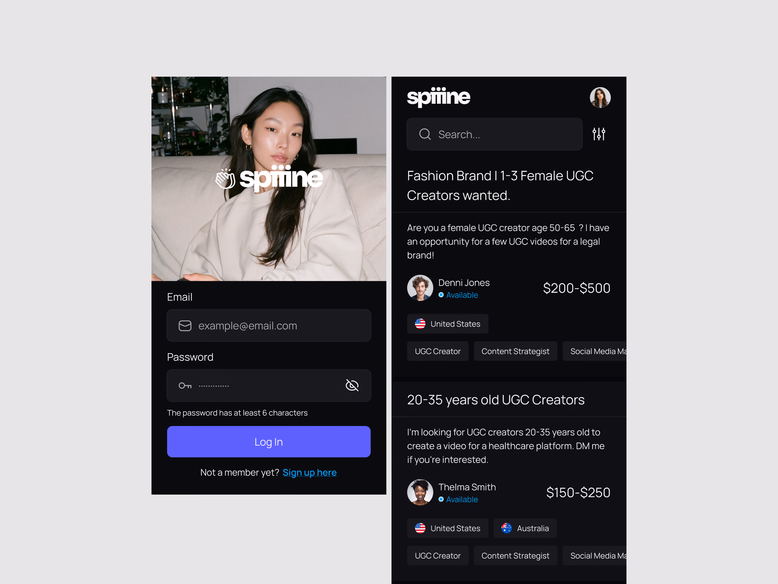 Spiiine — Founder, Mobile Developer, Product and Brand Designer work, image 4 of 6