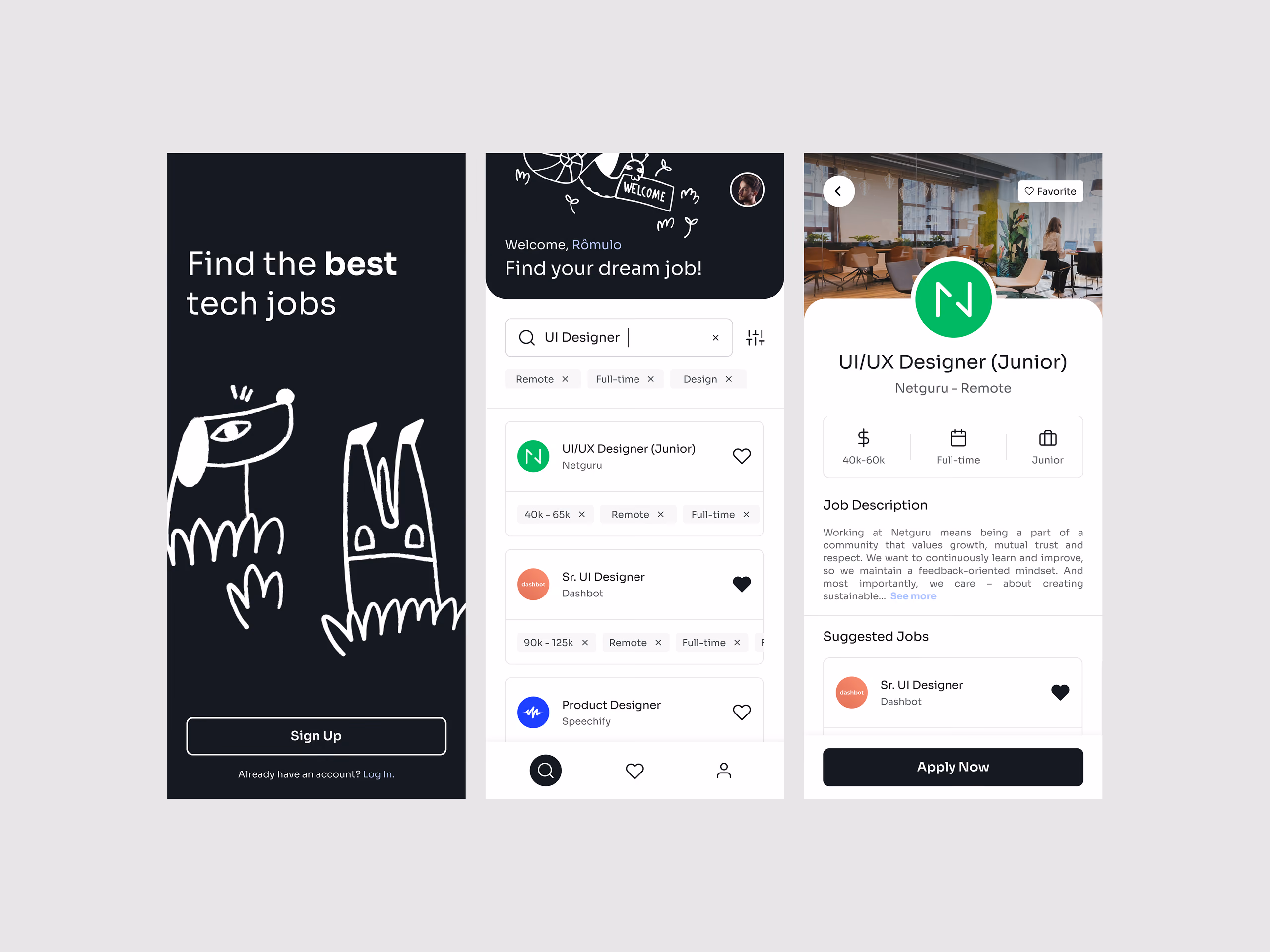 Random Selection — Product Designer, UX Designer, Front-End Developer work, image 2 of 49