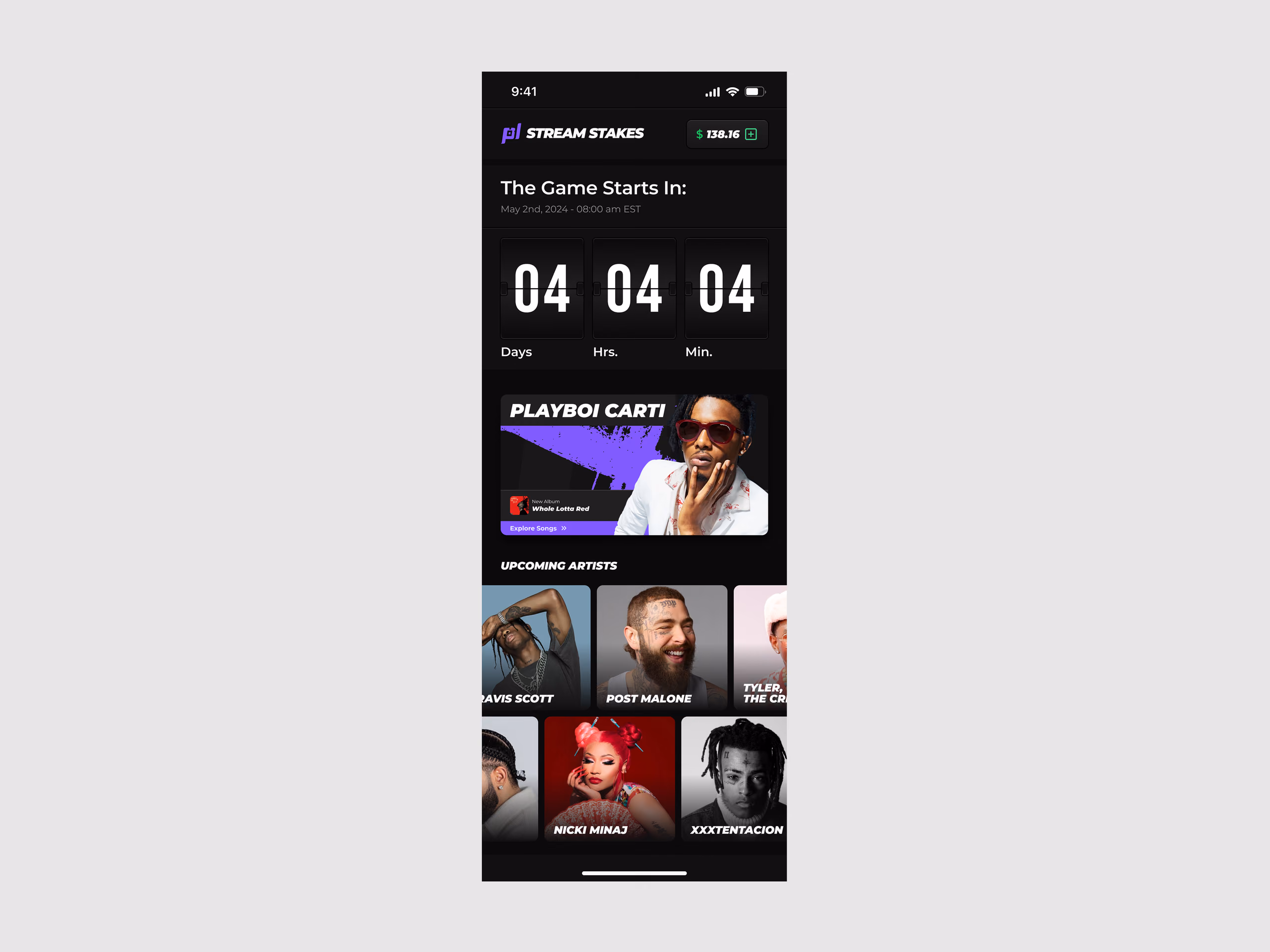 Stream Stakes — Product Designer work, image 1 of 20